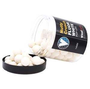 Vitalbaits pop-up nutty crunch fluor white 80 g - 14 mm