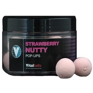 Vitalbaits pop-up strawberry nutty washed out pink 50 g - 18 mm