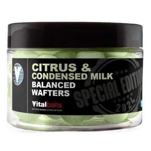 Vitalbaits wafters citrus & condensed milk green 80 g - 18 mm