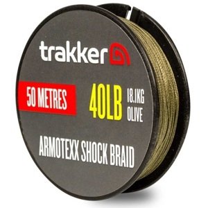 Trakker šoková šňůra armotexx shock braid 40 lb 18,1 kg 50 m