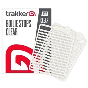 Trakker zarážky boilie stops clear 240 ks