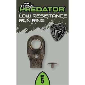 Fox rage predator kroužek camo low resistance run ring 5 ks