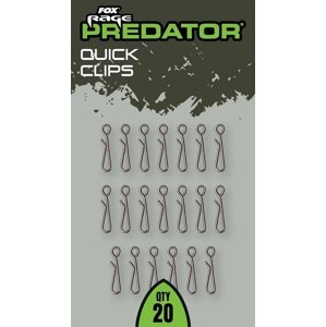 Fox rage predator karabinky gemini clips large