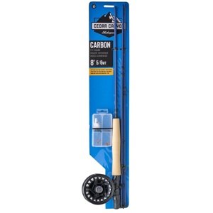 Shakespere prut cedar canyon carbon fly kit 2,44 m #5/6 4 díly