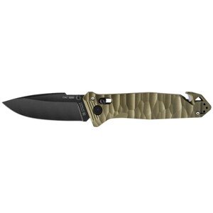 Tb outdoor zavírací nůž cac army pa6 tx hladké ostří army green