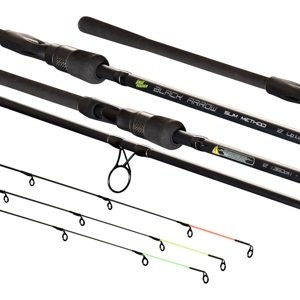 Sensas prut black arrow slim method 3,6 m 80 g 2-díl
