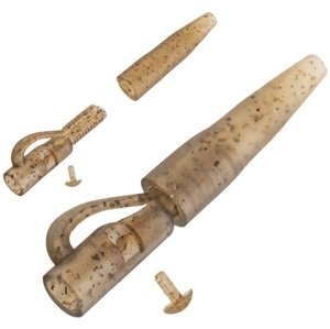 Zfish závěsky lead clip & tail rubber 6 ks