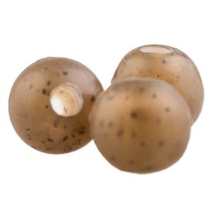 Zfish gumové korálky rubber beads 20 ks - průměr 4 mm
