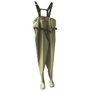 Mistrall brodící kalhoty pvc zelené - 43