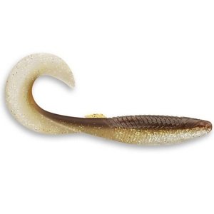 Rapala gumová nástraha crushcity the curl brown silver - 9,2 cm 4 g 8 ks