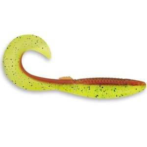 Rapala gumová nástraha crushcity the curl motor oil ch - 9,2 cm 4 g 8 ks