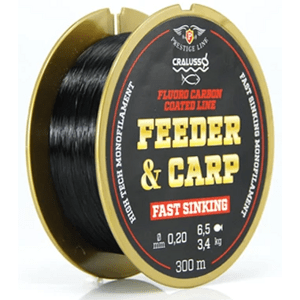 Cralusso vlasec feeder & carp line 150 m - 0,22 mm