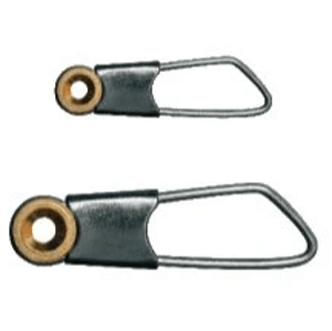 Cralusso průjezd s karabinkou brass head safety snap 6 ks - s