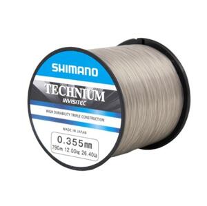 Shimano vlasec technium invisitec šedý - 0,405 mm 620 m