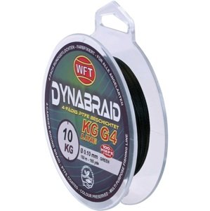 Wft splétaná šňůra round dynamix g4 green 150 m - 0,16 mm 16 kg