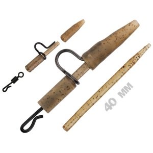 Zfish závěsky heavy duty clip complete set 40 mm 5 ks