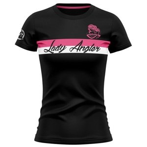Hotspot design tričko lady angler s pruhy - l