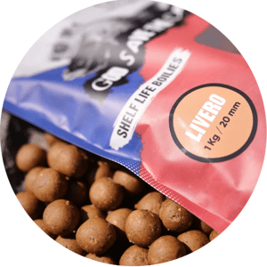 G.b.u. boilies livero - 1 kg 30 mm