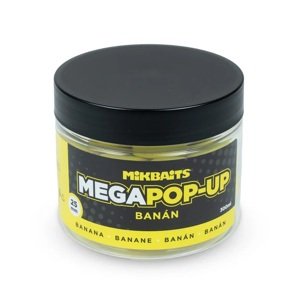 Mikbaits mega plovoucí fluo boilie banán 300 ml 25 mm