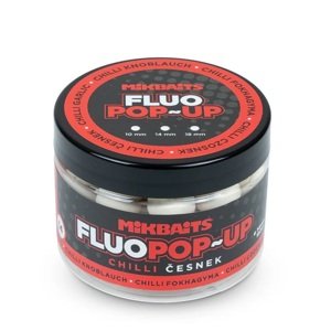 Mikbaits plovoucí boilie fluo chilli česnek 150 ml - 18 mm