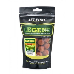 Jet fish extra tvrdé boilie legend range chilli banán 250 g - 20 mm
