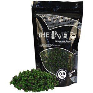 The one pelety ready bag pellet mix 500 g - black smoked fish