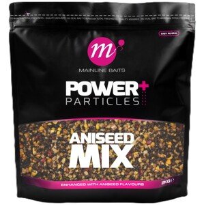 Mainline ochucený partikl power+ aniseed mix 2 kg