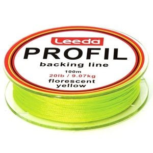 Leeda profil backing line 20 lb 100 m yellow