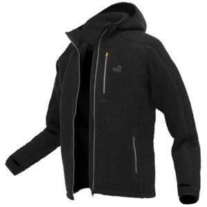 Geoff anderson mikina s kapucí teddy černá - xl