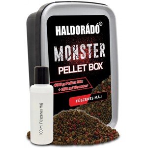 Haldorádó pelety monster pellet box 400 g 2 mm - pikantní červená játra