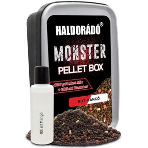 Haldorádó pelety monster pellet box 400 g 2 mm - hot mango