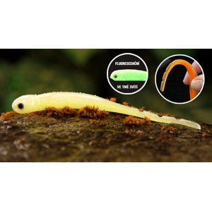 Redbass smáček big snake lemon uv color - 15,5 cm 11 g
