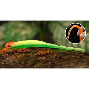 Redbass smáček big snake fluo/green rh uv color - 15,5 cm 11 g