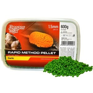 Benzar mix pelety rapid method pellet 1,5 mm 600 g - česnek
