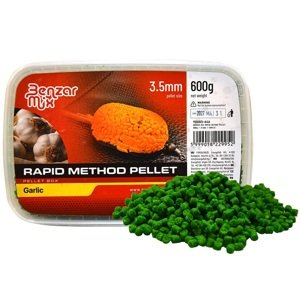 Benzar mix pelety rapid method pellet 3,5 mm 600 g - česnek