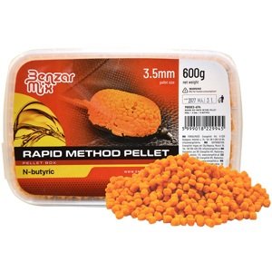 Benzar mix pelety rapid method pellet 3,5 mm 600 g - kyselina máselná