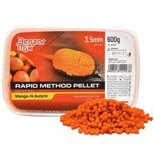 Benzar mix pelety rapid method pellet 3,5 mm 600 g - mango kyselina máselná
