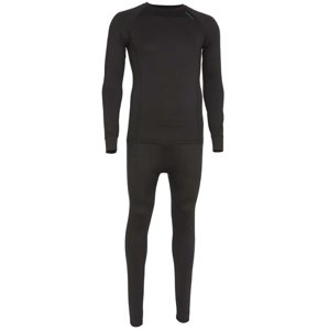 Kinetic termoprádlo base layer set black - xl