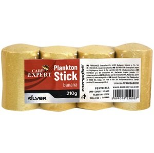 Carp expert pelety silver planktonové tablety 4 ks 210 g - banán