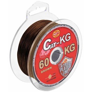 Wft splétaná šňůra cat-kg exact brown 0,50 mm 60 kg - 350 m