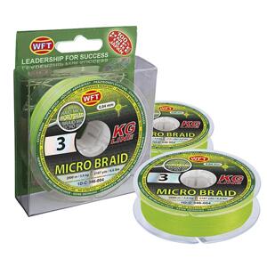 Wft splétaná šňůra micro braid kg line 150 m - 0,10 mm 6 kg