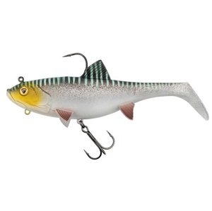 Fox rage gumová nástraha replicant wobble silver halo - 14 cm 55 g
