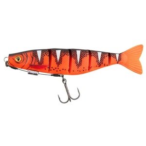 Fox rage gumová nástraha pro shad jointed loaded uv red wake - 14 cm