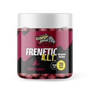 Carp only dipované boilies frenetic a.l.t. 20 mm 250 ml - chilli spice