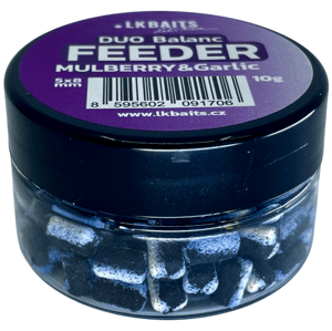 Lk baits duo balanc feeder 5x8 mm 10 g - mulberry a garlic