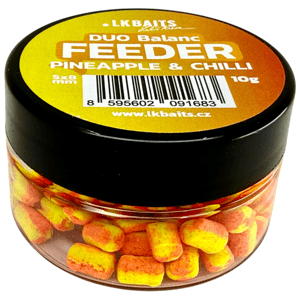 Lk baits duo balanc feeder 5x8 mm 10 g - pineapple a chilli