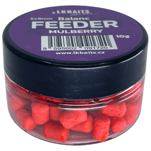 Lk baits balanc feeder 5x8 mm 10 g - mulberry