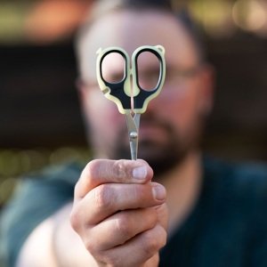 Ridgemonkey nůžky nite-glo strip n snip scissors