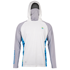 Preston innovations tričko performance hooded sun shirt upf-40 - l