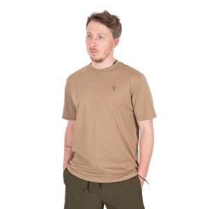 Fox tričko collection t-shirt tan ltd - l